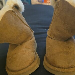 UGG Cream Shearling Lined Boots